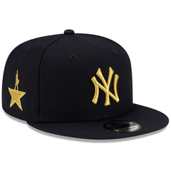 New York Yankees x Hamilton Unisex 9FIFTY Snapback Hat Navy | New Era