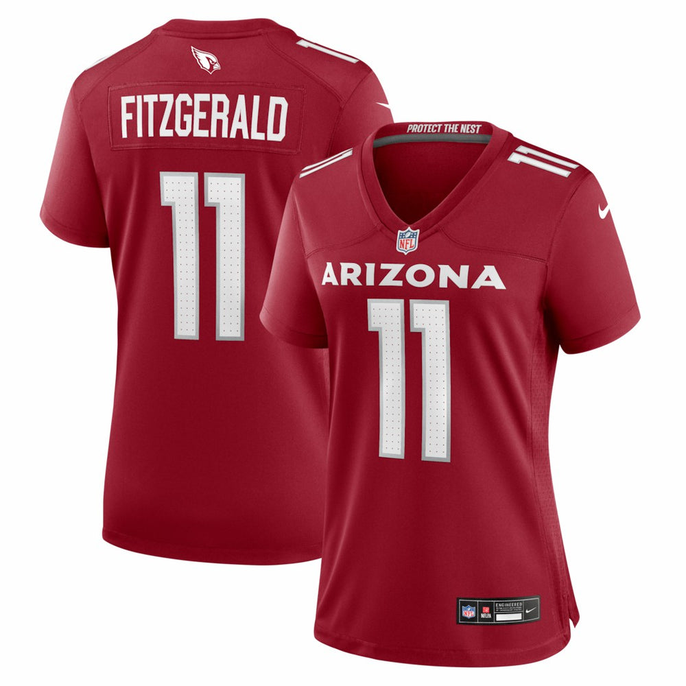 Larry Fitzgerald Arizona Cardinals Women's Team Retired Game Jersey - Cardinal