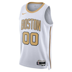 Boston Celtics Unisex 2025/26 City Edition Swingman Custom Jersey - White