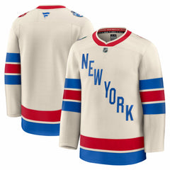 New York Rangers Fanatics 2026 NHL Winter Classic Premium Jersey Beige