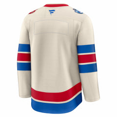 New York Rangers Fanatics 2026 NHL Winter Classic Premium Jersey Beige