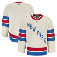New York Rangers Fanatics 2026 NHL Winter Classic Authentic Pro Jersey Beige