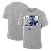 Nikita Kucherov Tampa Bay Lightning 1000 Career Points Legacy T-Shirt Gray