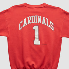 St. Louis Cardinals Logo 7 90s Sweatshirt Red Vintage