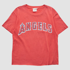 Los Angeles Angels Majestic 2000s T-shirt Red Vintage