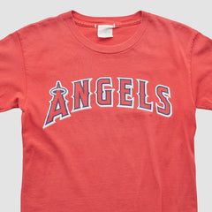 Los Angeles Angels Majestic 2000s T-shirt Red Vintage