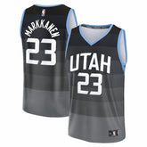 Lauri Markkanen Utah Jazz 2025/26 City Edition Fast Break Jersey - Black