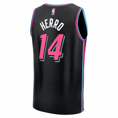 Tyler Herro Miami Heat 2025/26 City Edition Fast Break Jersey - Black
