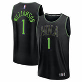 Zion Williamson New Orleans Pelicans Youth 2025/26 City Edition Fastbreak Jersey - Black