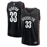 Nic Claxton Brooklyn Nets Youth 2025/26 City Edition Fastbreak Jersey - Black