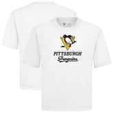 Pittsburgh Penguins Levelwear Team Surge Luxe Signature Knit T-Shirt White