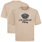 Los Angeles Kings Levelwear Team Surge Luxe Signature Knit T-Shirt Khaki