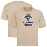 Florida Panthers Levelwear Team Surge Luxe Signature Knit T-Shirt Khaki