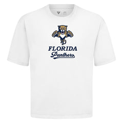 Florida Panthers Levelwear Team Surge Luxe Signature Knit T-Shirt White