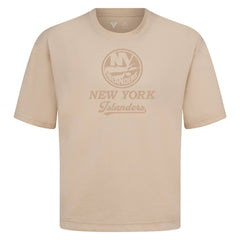 New York Islanders Levelwear Shadow Surge Luxe Signature Knit T-Shirt Khaki