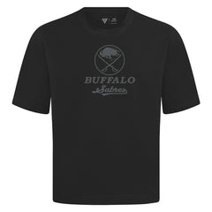 Buffalo Sabres Levelwear Shadow Surge Luxe Signature Knit T-Shirt Black