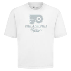 Philadelphia Flyers Levelwear Shadow Surge Luxe Signature Knit T-Shirt White