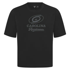 Carolina Hurricanes Levelwear Shadow Surge Luxe Signature Knit T-Shirt Black
