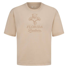Florida Panthers Levelwear Shadow Surge Luxe Signature Knit T-Shirt Khaki