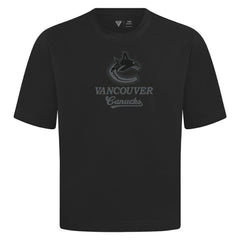 Vancouver Canucks Levelwear Shadow Surge Luxe Signature Knit T-Shirt Black