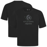 Ottawa Senators Levelwear Shadow Surge Luxe Signature Knit T-Shirt Black