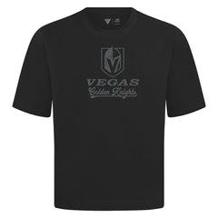 Vegas Golden Knights Levelwear Shadow Surge Luxe Signature Knit T-Shirt Black