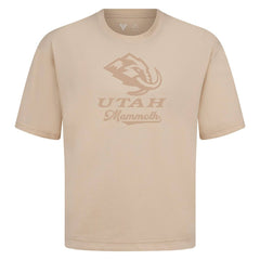 Utah Mammoth Levelwear Shadow Surge Luxe Signature Knit T-Shirt Khaki