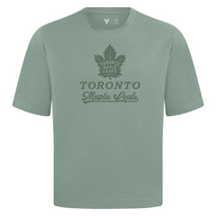 Toronto Maple Leafs Levelwear Shadow Surge Luxe Signature Knit T-Shirt Green