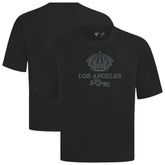 Los Angeles Kings Levelwear Shadow Surge Luxe Signature Knit T-Shirt Black