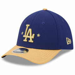 Los Angeles Dodgers 2026 Gold Collection M-Crown 39THIRTY Flex Hat Royal | New Era