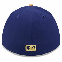 Los Angeles Dodgers 2026 Gold Collection M-Crown 39THIRTY Flex Hat Royal | New Era