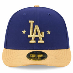 Los Angeles Dodgers 2026 Gold Collection Low Profile 59FIFTY Fitted Hat Royal | New Era