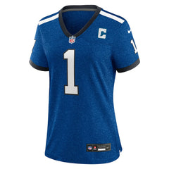Ahmad Sauce Gardner Indianapolis Colts Women's Alternate 2 Indiana Nights Game Jersey - Heather Royal