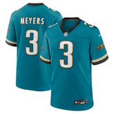 Jakobi Meyers Jacksonville Jaguars Alternate 2 Prowler Throwback Game Jersey - Teal