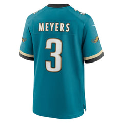 Jakobi Meyers Jacksonville Jaguars Alternate 2 Prowler Throwback Game Jersey - Teal