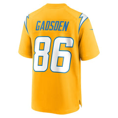 Oronde Gadsden Los Angeles Chargers Alternate Charger Power Game Jersey - Gold