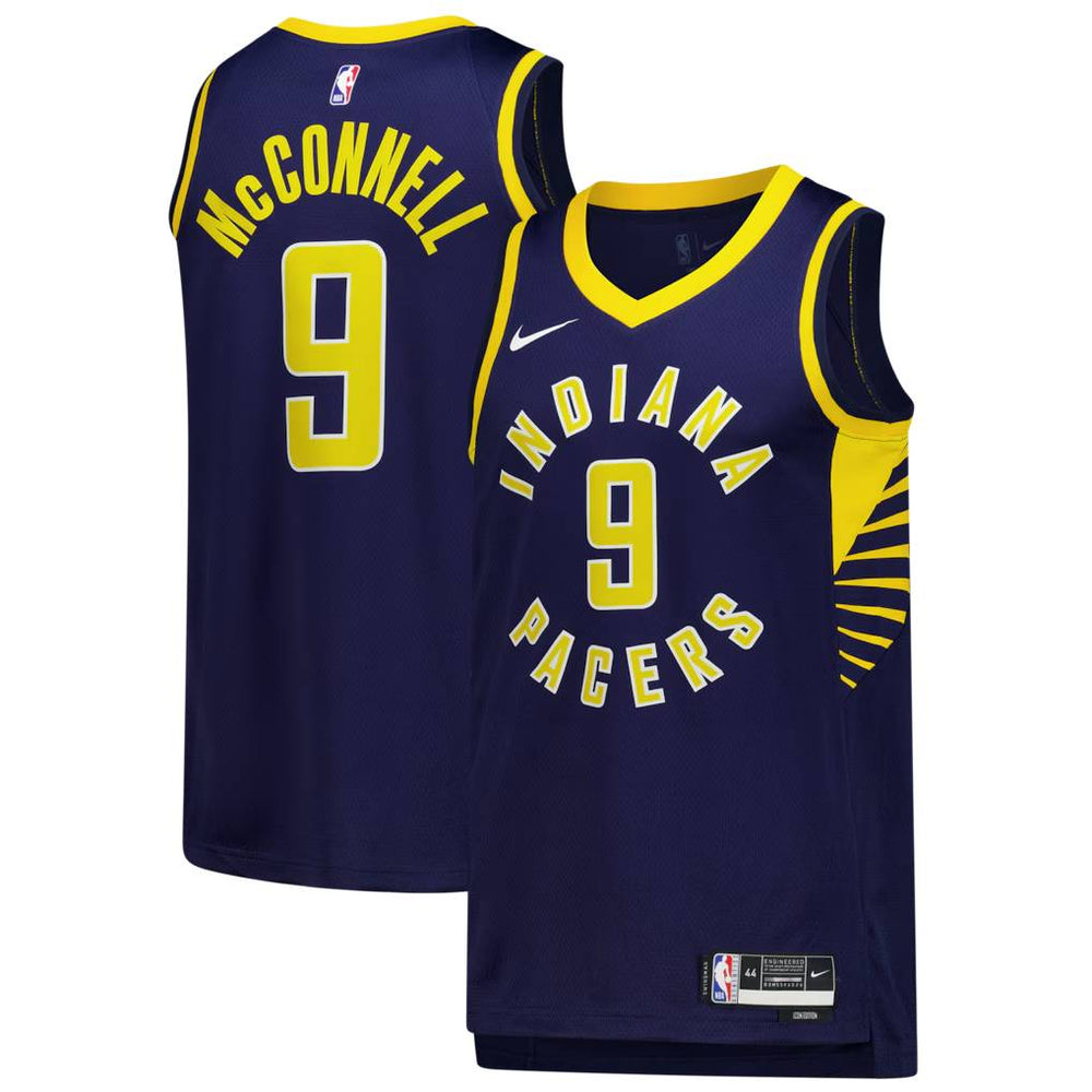T.J. McConnell Indiana Pacers Unisex Swingman Jersey - Icon Edition - Navy