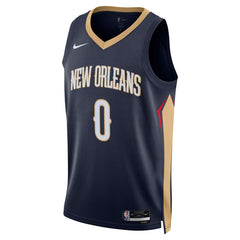 Jeremiah Fears New Orleans Pelicans Unisex Swingman Jersey - Icon Edition - Navy