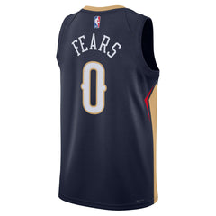 Jeremiah Fears New Orleans Pelicans Unisex Swingman Jersey - Icon Edition - Navy