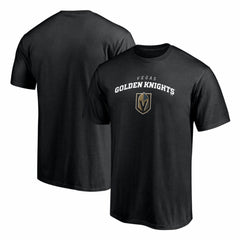 Vegas Golden Knights Team Lockup T-Shirt Black