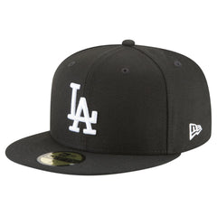 Los Angeles Dodgers 2024/25 Back-to-Back Champions Diamond Side Patch 59FIFTY Fitted Hat Black | New Era