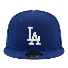 Los Angeles Dodgers Back-to-Back Champions Diamond Side Patch 59FIFTY Fitted Hat Royal | New Era