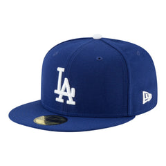 Los Angeles Dodgers Back-to-Back Champions Diamond Side Patch 59FIFTY Fitted Hat Royal | New Era