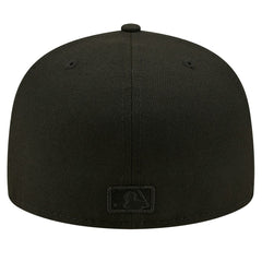 Los Angeles Dodgers 2024/25 Back to Back Champions Circle Side Patch Fitted 59FIFTY Hat Black | New Era