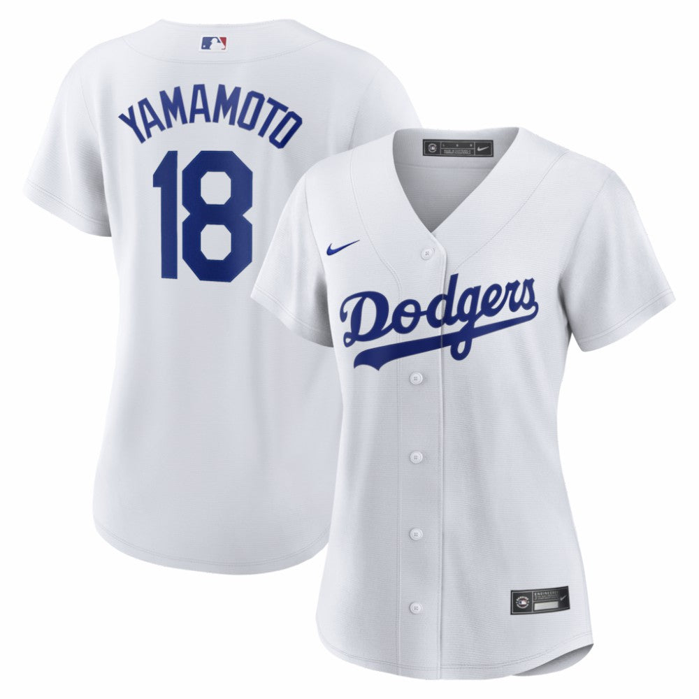 Yoshinobu Yamamoto Los Angeles Dodgers Women's Replica Jersey White | Nike