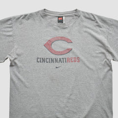 Cincinnati Reds 2000s T-shirt Heather Gray Vintage | Nike