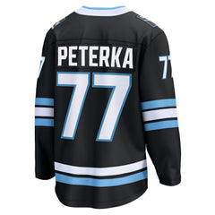 JJ Peterka Utah Mammoth Fanatics Home Breakaway Jersey Black