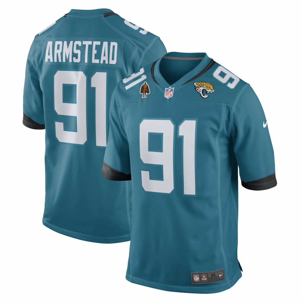 Arik Armstead Jacksonville Jaguars Team Walter Payton Man of the Year Game Jersey - Teal