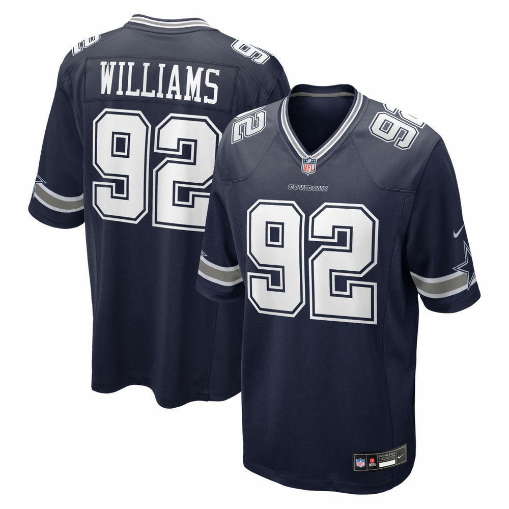 Quinnen Williams Dallas Cowboys Team Game Jersey - Navy