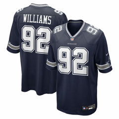 Quinnen Williams Dallas Cowboys Team Game Jersey - Navy